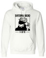 White Printed Cotton Mens Hoody Jujutsu Kaisen Gojo Satoru Anime Gege Akutami Gaming Power Hoodie. 