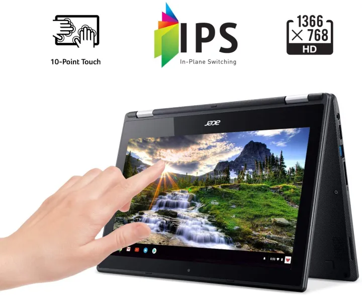 Acer%20Chromebook%20R%2011%20Convertible%20Laptop%20-%20Celeron%20N3150%20-%2011.6"%20HD%20Touch%20-%204GB%20DDR3L%20-%2032GB%20eMMC%20-%20C738T-C44D%20-%20(Refurbished)%20-%20Image%206