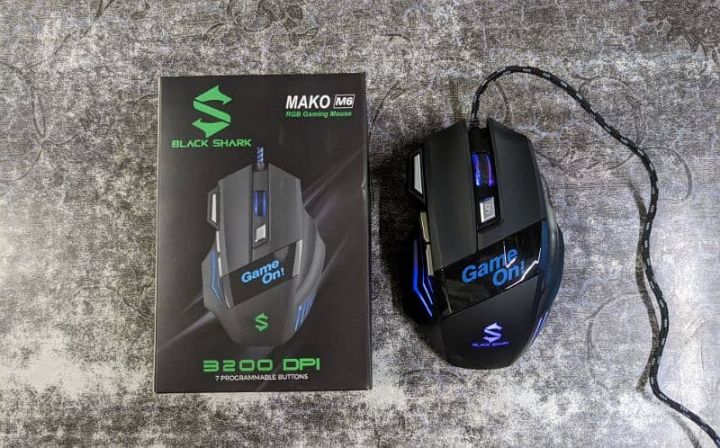 🔥 Mako M6 RGB Gaming Mouse – 6D Buttons, High Precision Sensor ...