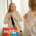 Bounce Fabric Softener Dryer Sheets, Outdoor Fresh, 160 Count. 