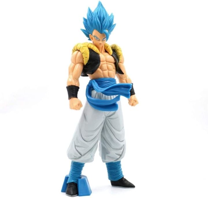 Dragon Ball Z Blue Hair Gogeta Super Saiyan Action Figure PVC Collectible Model Toy – 32cm