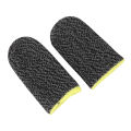 (2 PCS) Pair of Finger Cover Breathable Game Controller Finger Sleeve For PUBG Sweat Proof Non-Scratch Touch Screen Gaming Thumb Gloves Best For Free Fire - Fortnite - Call Of Duty - PUBG Mobile. 