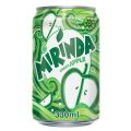 Mirinda Green Apple Can 320 mL (Made in Saudia Arabia). 