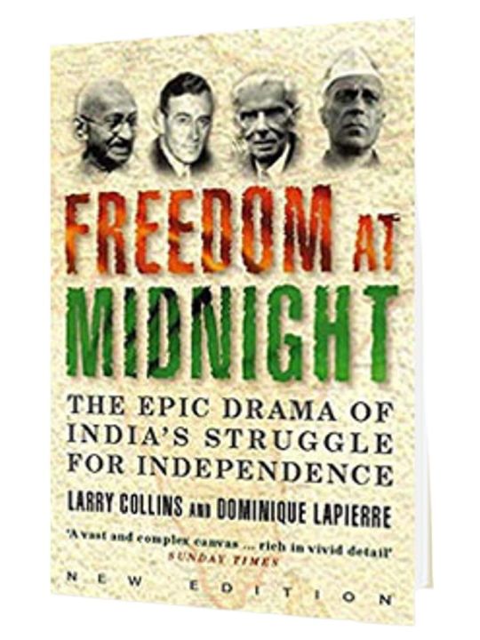Freedom at Midnight Book by Dominique Lapierre and Larry Collins