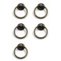 AUGUSTINA Ring Handles Antique European Style Decorative Dresser Cabinet Knobs Cupboard Hardware for Wood Case Doll House Ring Pulls Handles. 