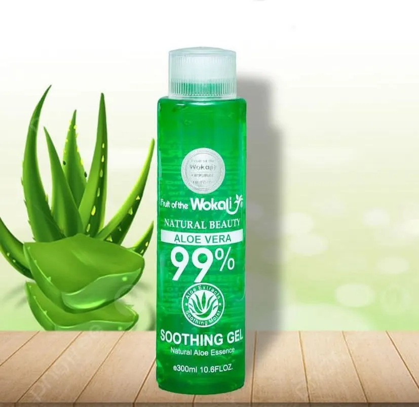 Aloe Vera Gel Smoothing & Moisture Natural Pure Aloe Vera 99% Soothing Gel  Skin Moisturizing Magic 300ml | Daraz.pk