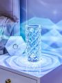 Crystal Diamond Table Lamp, 16 Color Changing Touch Lamp USB Romantic Rose Diamond Table Lamps, Remote Touch Creative Lights for Bedroom Living Room Party Dinner Decor. 