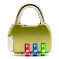 For zipper bags Combination lock Secure 3-digit For suitcases Anti- lock Multicolor Number code lock for Travel accessories Backpack lock Handbag lock Drawer lock Suitable for all ages. 