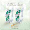 Shine Bright with Jewelicious Luxury 925 Sterling Silver Stud Earrings: Flash CZ Zircon Ear Studs in 3 Colors for Women - Affordable Brincos. 