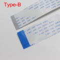 2pcs FFC/FPC Ribbon Flexible Flat Cable 0.5MM 50/100/150/200MM A B type contact 4P 5 6 7 8 10 11 13 12 14 18 20 22 24 26 30 Pin. 
