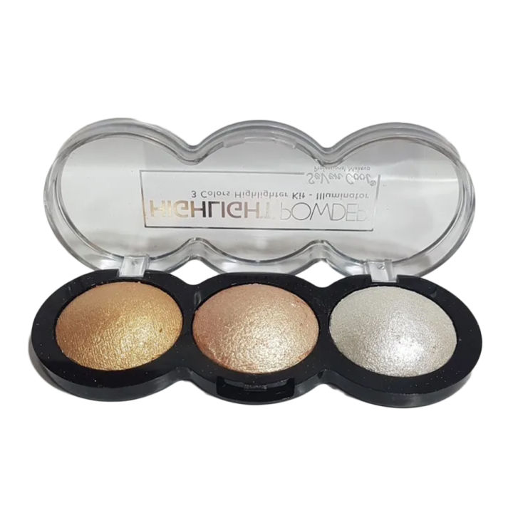 3 in 1 Highlighter Kit -Professional Makeup