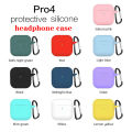 Soft Silicone Protective Case AirPods 4 Case inPods 4 pro 4 /inPods mini 4 AirPods pro 5 /AirPods 4 mini 4 PRO Earphone Case Non-slip protective shell headphone Earphone Accessories Soft Case AirPods Case. 