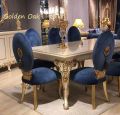 Golden Oak Luxury Dining table with 8 Chairs. 