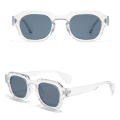 High Quality Sunglasses Trendy Unisex Personalized UV400 Shades Cut Edge Design Square Frame Eyewear for Outdoor Accessory Fashion Statement Women and Men Eye Safety  Wear. 