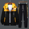 Ezi Pick- Stylish Multicolor Printed Hooded Tracksuit For Men. 