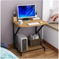 Skyrise K- Shaped Simple Office Table Desktop Table With Book Shelf PC Spacing Office Desk Keyboard Tray Laptop Table Computer Table stoarge for other things Study Table Writing Table Home. 