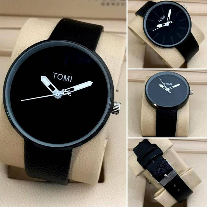 Tomi Strap Casual Watch for Man SMART Quartz Watches for Boys & Men New Fashion Wrist watch for Casual And Party Wear and Gifts