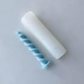 Twist Candle Mold Spiral Taper Candle Mold 3D Twisted Long Taper Candlestick Silicone Mold, Pillar Candle Making Mold, Aromatherapy Epoxy Resin Mold Artificial Flower. 