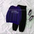 Los Angeles California Printed Winter Fleece Tracksuit Sweatshirt For Women - Fashionable and Stylish Outerwear. 