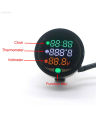 3 IN 1 Bike Digital Clock With Volt & Temperature. 