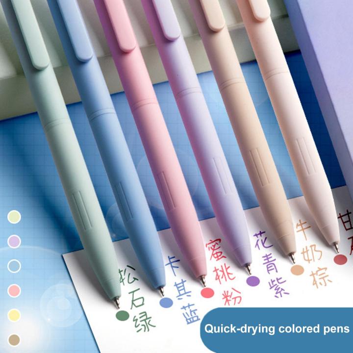 Writing Pen Non-slip Drawing Coloring Marking Pastel Gel Pen