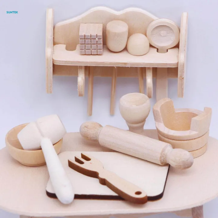 11x%201/12%20Scale%20Baking%20Set%20Life%20Scene%20Doll%20Accessories%20Decoration%20Wooden%20Kitchen%20Utensils%20for%20Dining%20-%20Image%202
