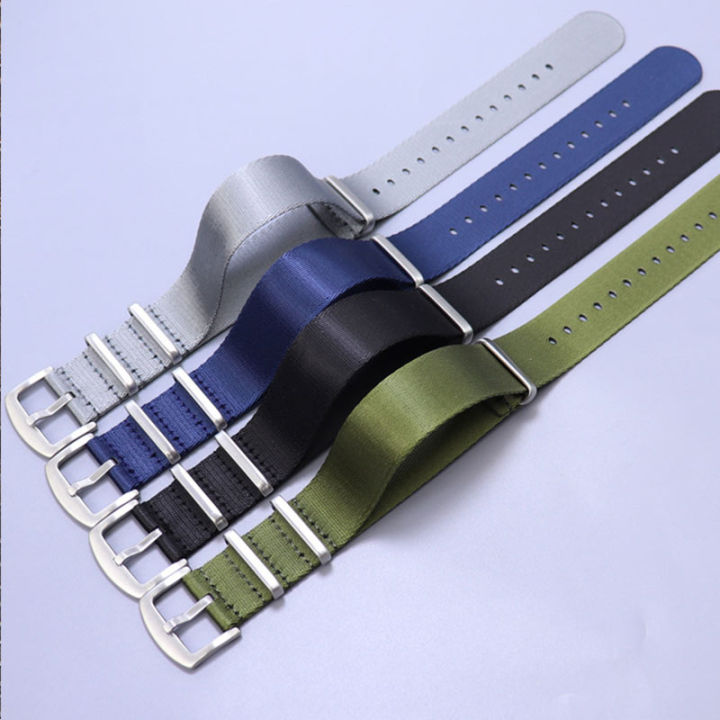 Universal High Quality Nylon 20mm 22mm For Marine Corps Military Watchband Mechanical Diving Watch Strap Replace