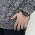 Tommy Hilfiger Men’s Quartz Leather Strap Blue Dial 44mm Watch 1710418. 