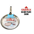 Sonex Hot Plate 26 cm Stainless steel Best Quality. 