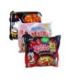 Samyang Buldak Halal (Black+Pink+Stew) Noodles 3 Different Flavors Black Hot Chicken+Pink Carbonara Cheesy+ Stew Type Noodles Korean Noodles Imported Ramen. 