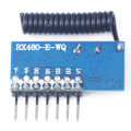 RX480E 433mhz RF Receiver Learning Code Decoder Module 433 mhz Wireless 4CH Output For Remote Controls Encoding. 