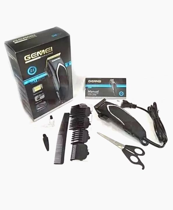 Geemy Gm-809 Hair Clipper Wired Trimmer Non-Rechargeable 9W