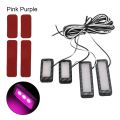 Armrest Interior Door Handle Lighting LED Universal Decorative Lights Car Inner Bowl Light 4Pcs Car Styling Auto Atmosphere Lamp-white. 