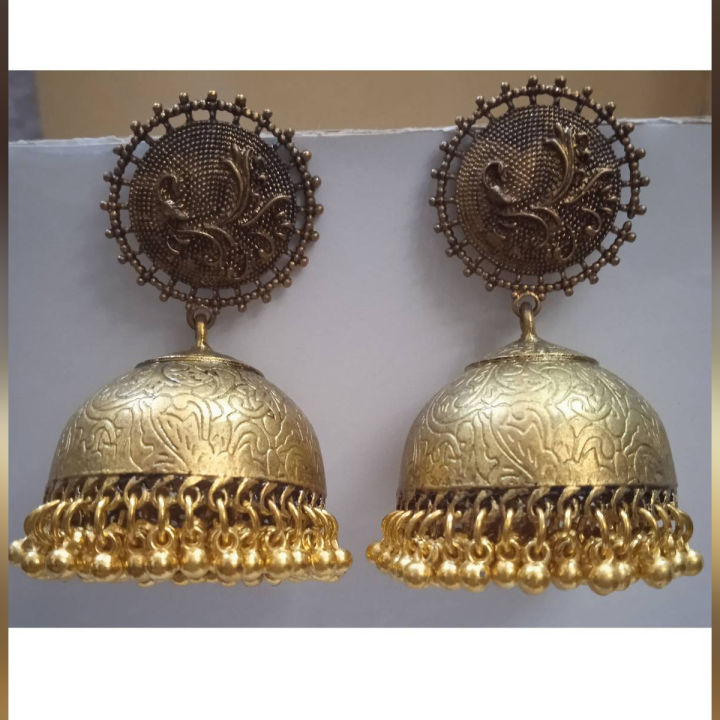 Antique%20Golden%20Jhumkas%20-%20Image%206