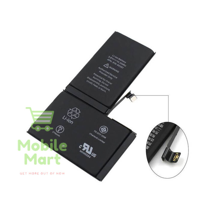 Apple iPhone X Battery Replacement Superior Quality 2716mah Battery For Apple iPhone X