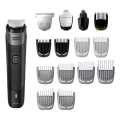 Philips Norelco Multigroomer All-in-One Trimmer Series 5000, 18 Piece Mens Grooming Kit, for Beard Face, Hair, Body Hair Trimmer for Men, No Blade Oil Needed, MG5750/49. 