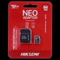 HIKSEMI NEO HS-TF-C1 64GB Class 10 micro SD Memory Card for EZVIZ , IMOU , V380 Wifi Cameras. 