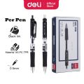 Deli Mate Gel Pen 0.5 EQ10420 (Pack of 12). 