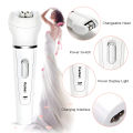 Kemei KM-2199 Multi-Functional Rechargeable Epilator: 5-In-1 Beauty Tools Kit For Women. 