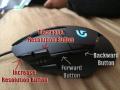 Logitech G402 Hyperion Fury With High Speed Fusion Engine Gaming Mouse. 