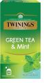 Twinings Green Tea & Mint, 25 Tea Bags (Imported). 
