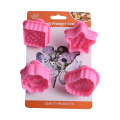 Greetings Fondant and Cookie Plunger Cutter 4 Pcs Set. 
