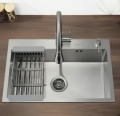 Stainless Steel Kitchen Sink Bowl | Heavy Duty Soundproof Design | | Imported Material 60cm x 45cm. 