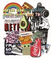 Multiple Cool Stickers Of Your Choice Available in Single, Pack of 3, 5, 8. 12, 15 Best Quality Aesthetic Cool Stickers For Vibe. 