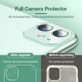 Sanptoch HD Clear Slim Phone Case For iPhone 11 / 12 / 13 Pro Max Ultra-thin Soft TPU Cover For iPhone 13 Mini Full Camera Protector Casing. 