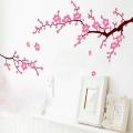 Paper Self Adhesive Home Wall Art Decor SALE Pink Flower Branches Wall Sticker JM7119 Floral PVC Removeable Wall Paper Self Adhesive Home Wall Art Decor. 