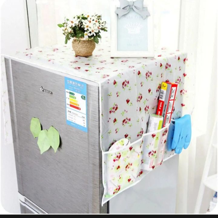 Fridge%20Dust%20Cover%20Waterproof%20Refrigerator%20Dustproof%20Cover%20with%206%20Pocket%20Household%20Freezer%20Top%20Hanging%20Bag%20Fridge%20Storage%20Bag%20Organizer%20-%20Image%204