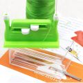 Automatic Needle Threader for Sewing – Easy Threading Tool for Hand & Machine Sewing, Embroidery & DIY Crafts | Best Needle Threader for Small and Large Eye Needles. 