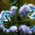 Legendary Elf Creature Plush Toys  -Creatures Cheshire Cat Salamander Plush Doll. 