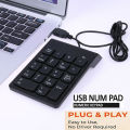 Usb Numeric Keypad / USB Numpad 18 Keys / USB Wired Numeric KeyPad. 